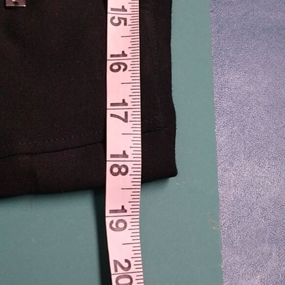 Rafaella Black Dress Pants Elegant and Versatile Women's 1X Front Tummy panel - Picture 3 of 10